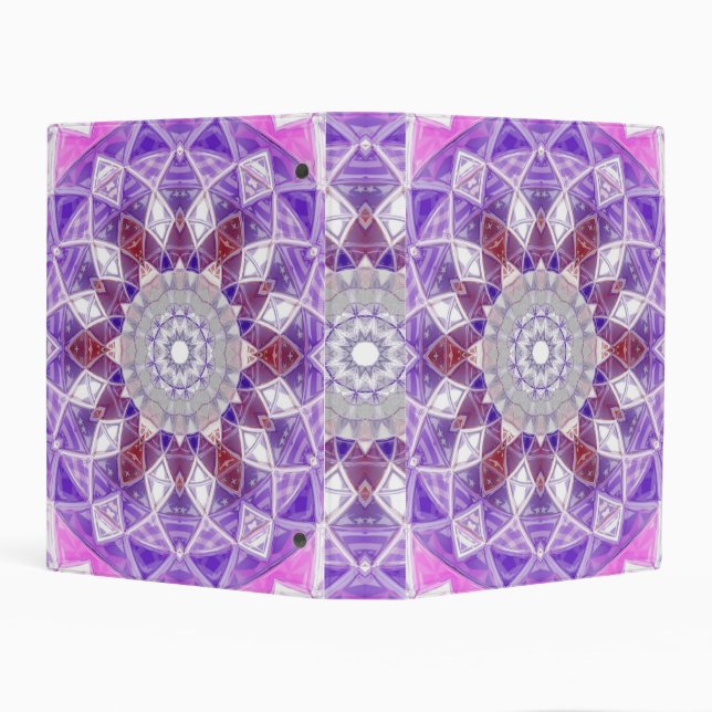 mandala design mini binder (Background)