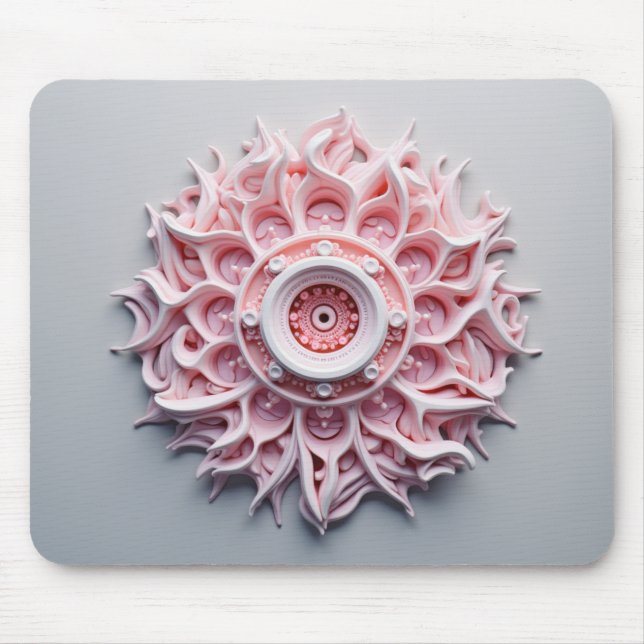 Mandala design mouse pad (Front)