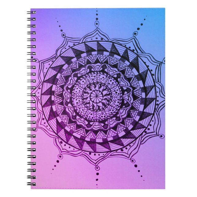 Mandala Design Notebook (Front)