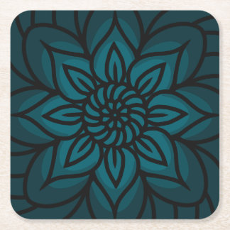 Mandala Design Paper Coaster
