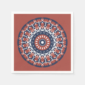 Mandala Design paper napkin