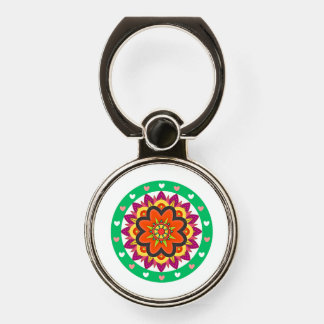Mandala Design Ring Holder