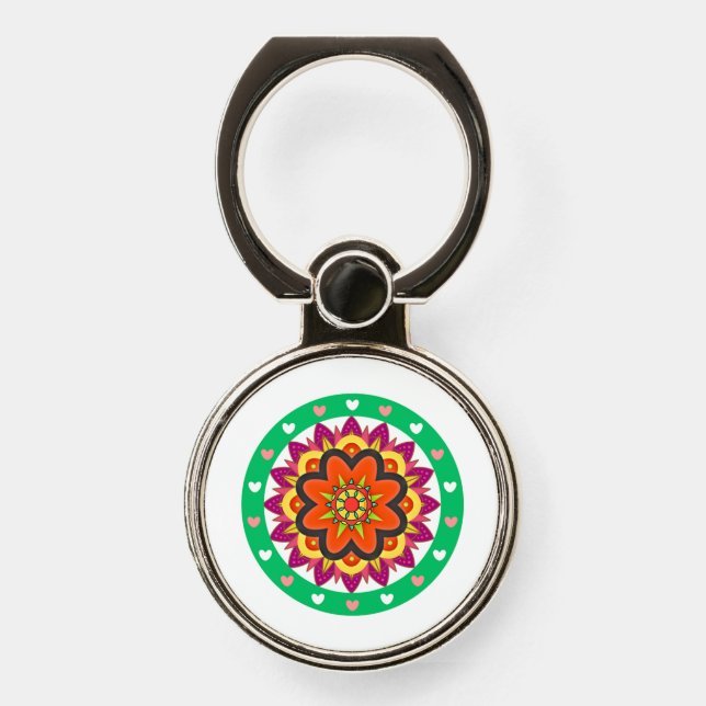 Mandala Design Ring Holder (Front)