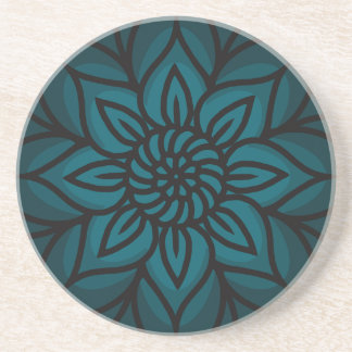 Mandala Design Sandstone Coaster