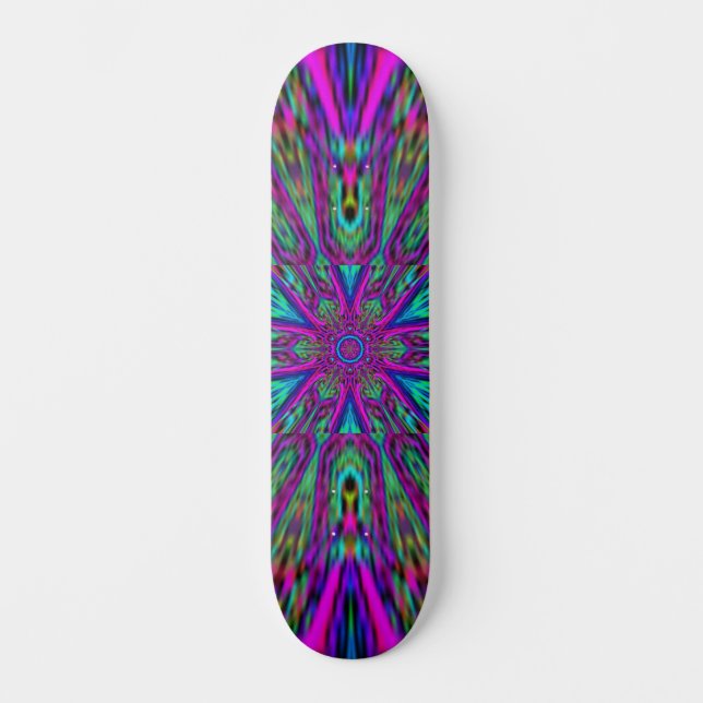  mandala design skateboard (Front)