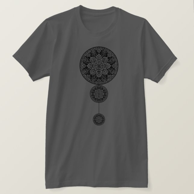 Mandala Design T-Shirt (Design Front)