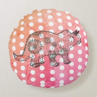Mandala Dinosaur Drawing & Dots