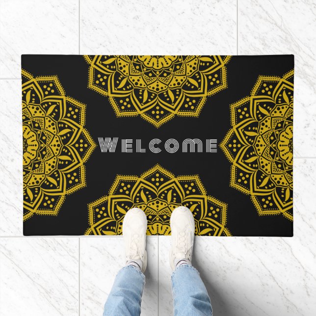 Mandala Door Mat (Indoor)