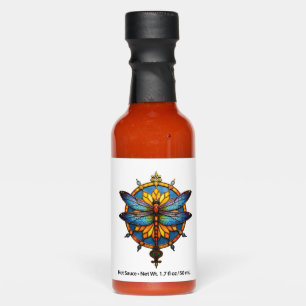 Mandala Dragonfly Luminous Sacred Geometry Spiritu Hot Sauces