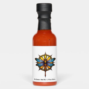 Mandala Dragonfly Luminous Sacred Geometry Spiritu Hot Sauces