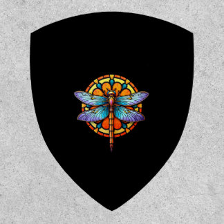 Mandala Dragonfly Luminous Sacred Geometry Spiritu Patch