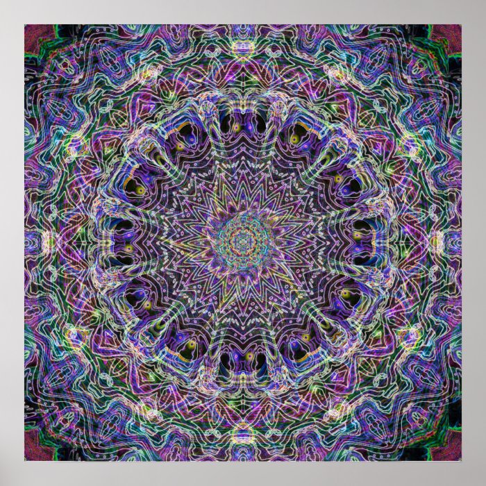 Mandala Dream Catcher Poster