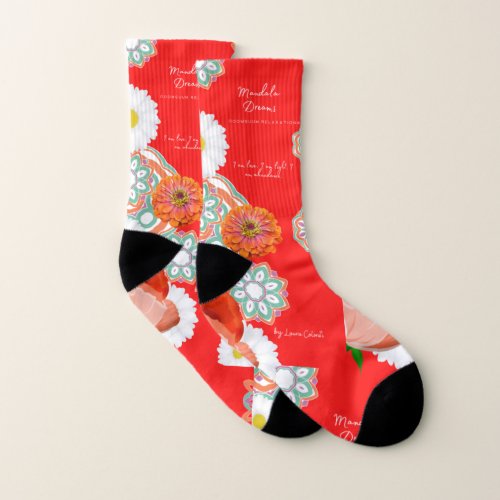 Mandala DreamsâAll_Over_Print Socks