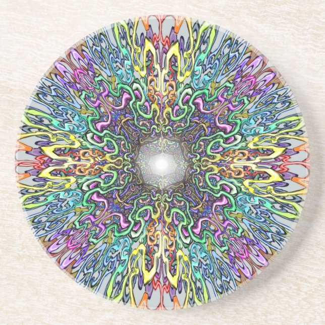 Mandala Drink Coaster (Front)