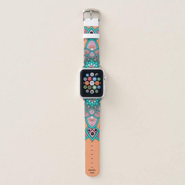 Mandala Enam Apple Watch Band (Front)