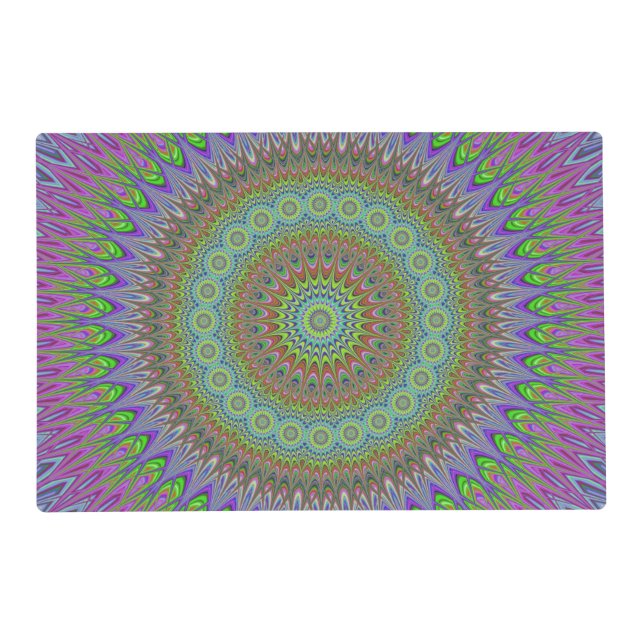 Mandala explosion placemat (Front)