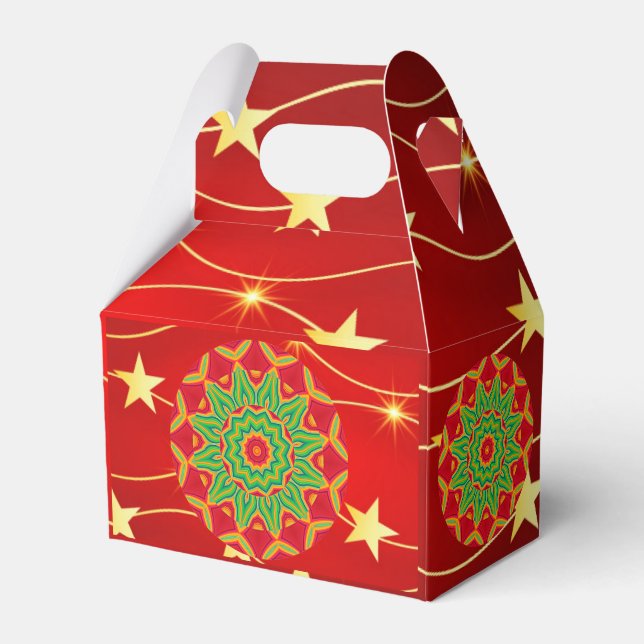 Mandala Favor Box (Front Side)