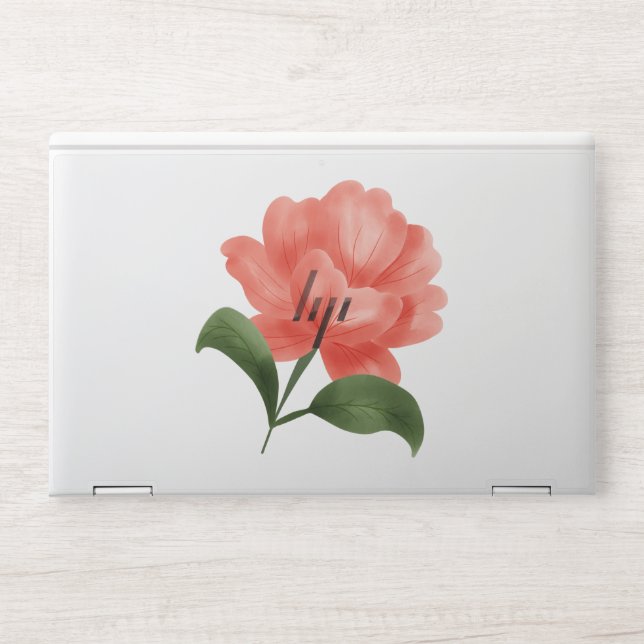 Mandala floral laptop HP laptop skin (Front)