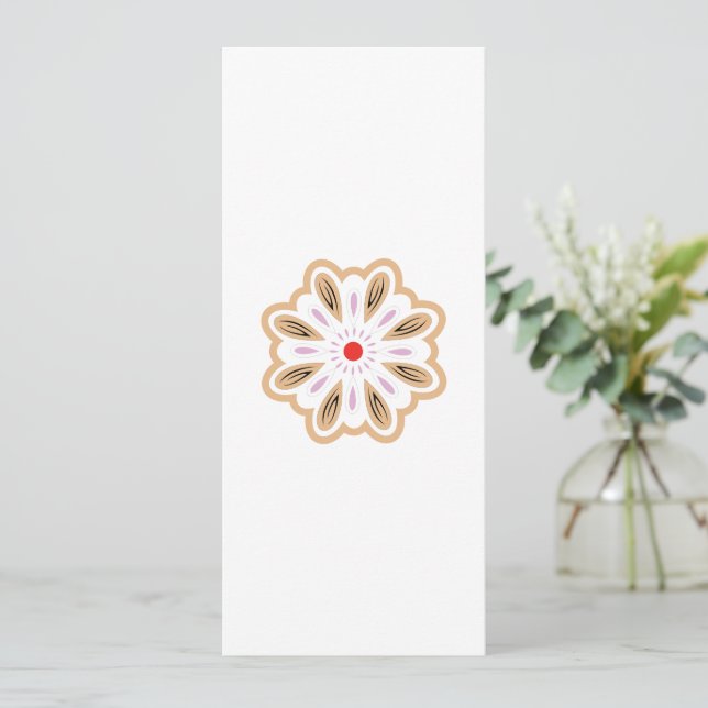 Mandala Flower Art Print | Boho Decor Program (Standing Front)