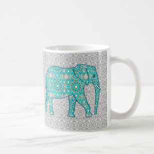 Elephant Mandala Mug, Elephant Coffee Mug, Elephant Yoga Mug, Elephant  Gifts, Mandala Coffee Mug, Meditation Gifts for Women 