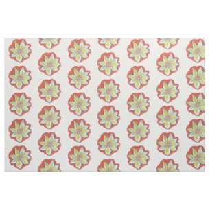 Mandala Flower Fabric