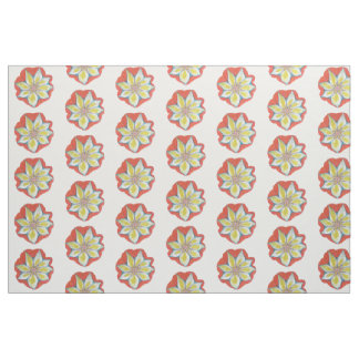 Mandala Flower Fabric
