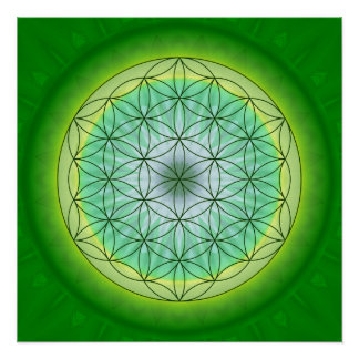 Flower Of Life Posters | Zazzle