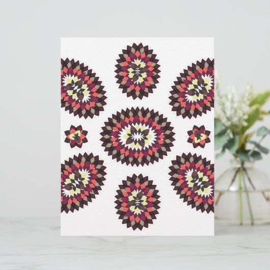 Mandala Flower Pattern (Standing Front)