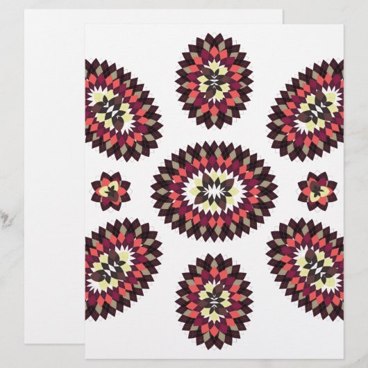 Mandala Flower Pattern (Front/Back)