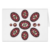 Mandala Flower Pattern Cards (Front Horizontal)