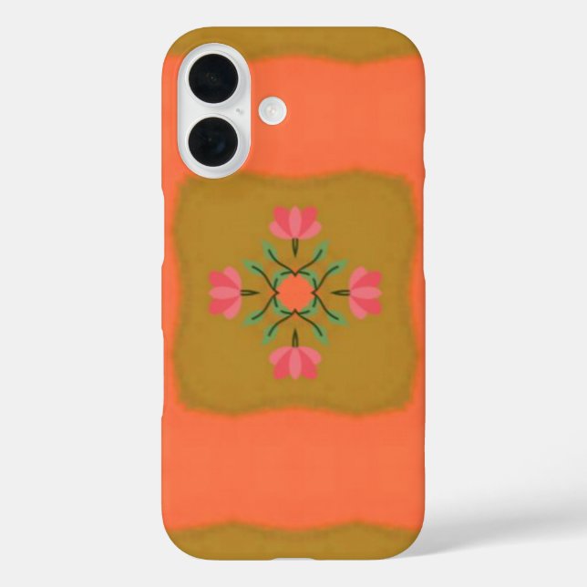 mandala flower pattern design Case-Mate iPhone case (Back)