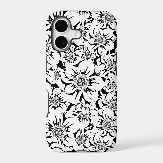Mandala Flowers 6 Iphone Case (Back)