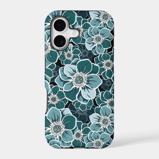 Mandala Flowers Iphone Case (Back)