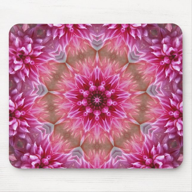 MANDALA FLOWERS MOUSE PAD (Front)