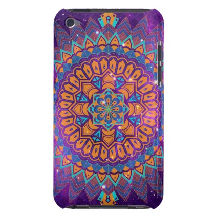 Mandala + Galaxy Barely There iPod Cover