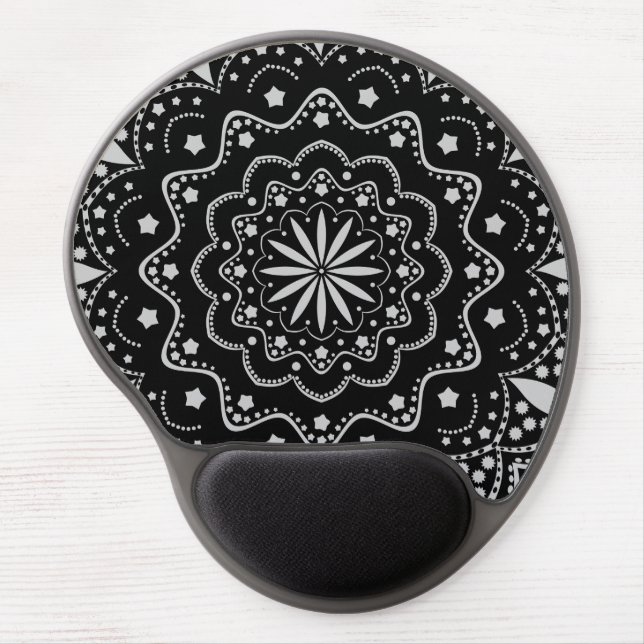 Mandala Gel Mousepad (Front)