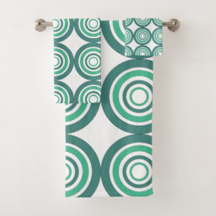 Mandala Geometric Bath Towel Set