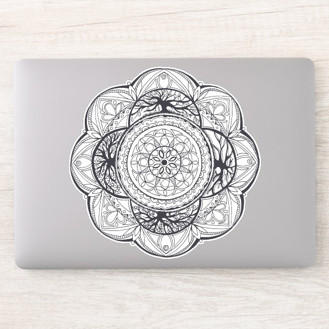 Mandala geometric Sticker (Computer)