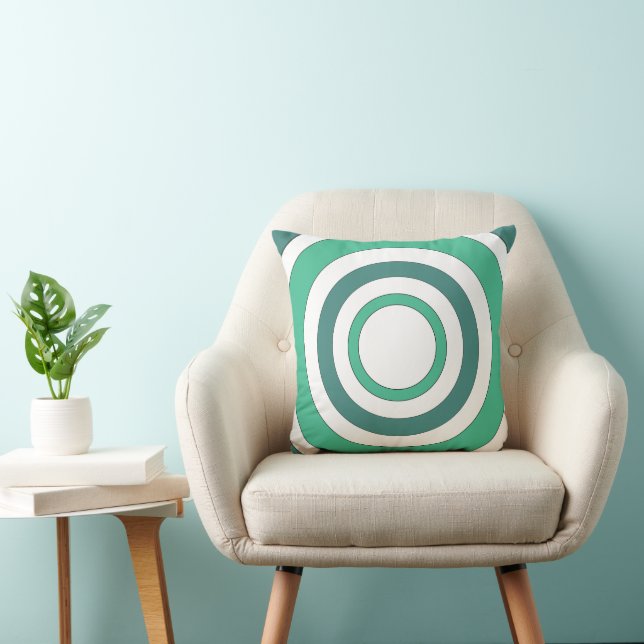 Mandala Geometric  Throw Pillow (Chair)
