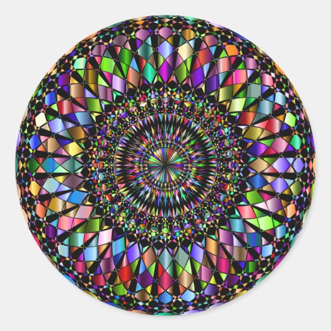 Mandala Gifts Classic Round Sticker (Front)