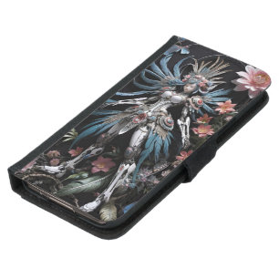 Mandala girl Wallet Case
