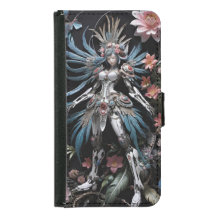 Mandala girl Wallet Case