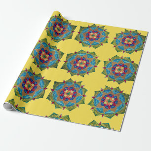 Mandala Glossy Wrapping Paper