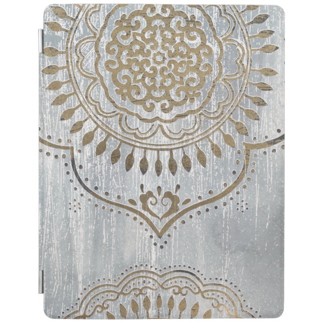 Mandala Gold Design iPad Smart Cover (Front)