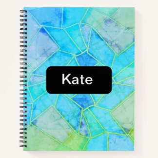 Mandala Green Chalk Sketch Notebook