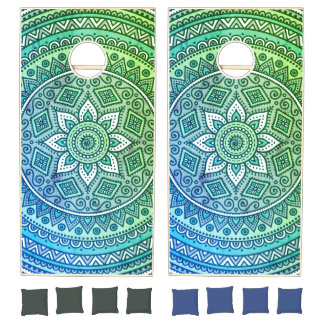 Mandala Green Family Game