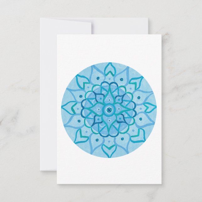 Mandala Greeting Card (Front)