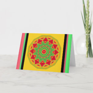 Mandala Greeting Card