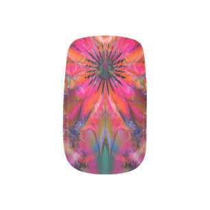 Mandala Groove Minx Nail Wraps