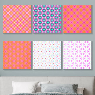 Mandala Harmony Gallery – Framed Sacred Print Set Canvas Photo Tile